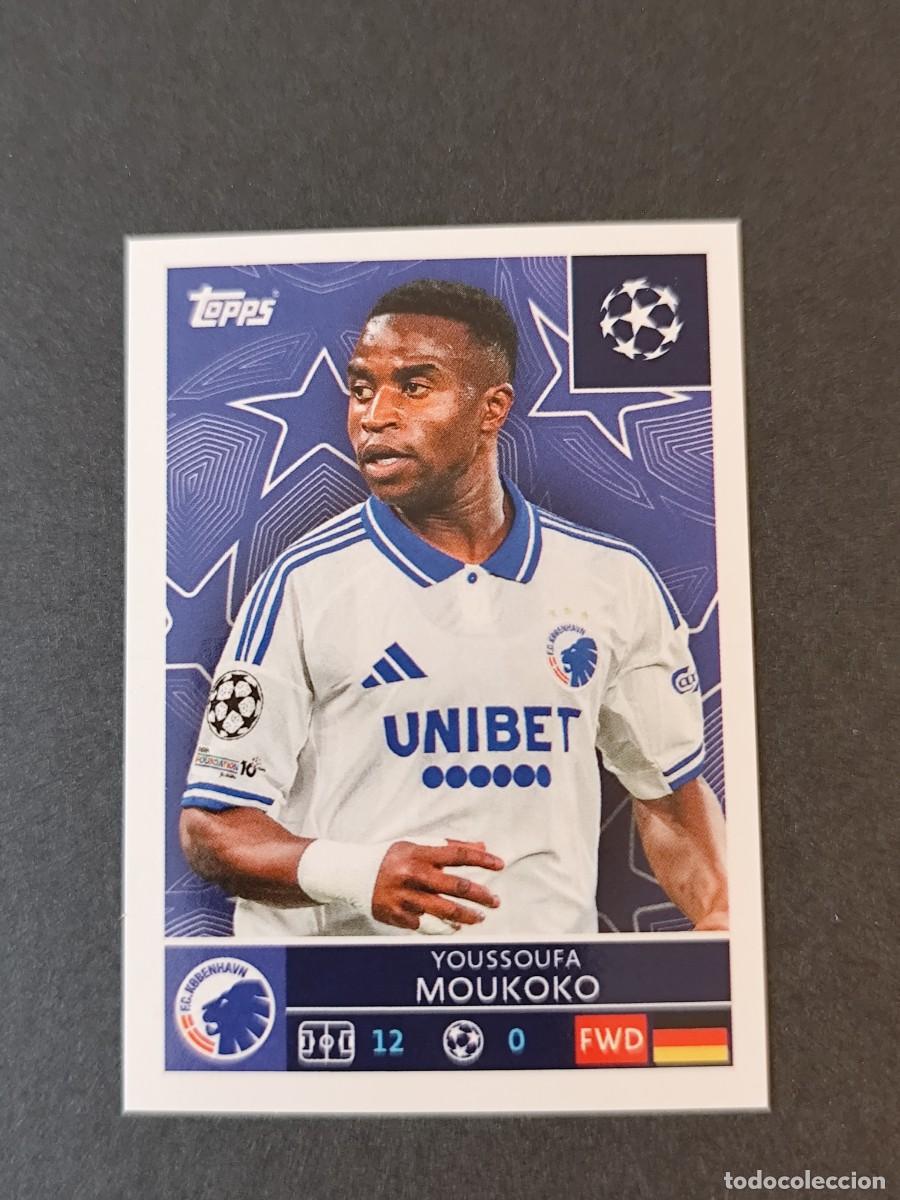 Fu&szlig;ball-Sticker: 503 YOUSSOUFA MOUKOKO COPENHAGUE COPENHAGEN STICKER CHAMPIONS LEAGUE 2025 2026 25 26 TOPPS