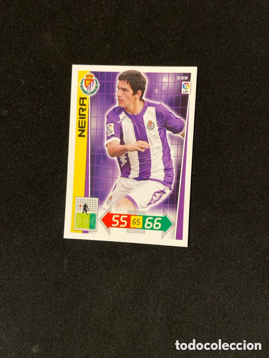 Fu&szlig;ball-Sticker: NEIRA 339 (VALLADOLID) 2012-2013 12 13 ADRENALYN PANINI CROMO CARTA A-2
