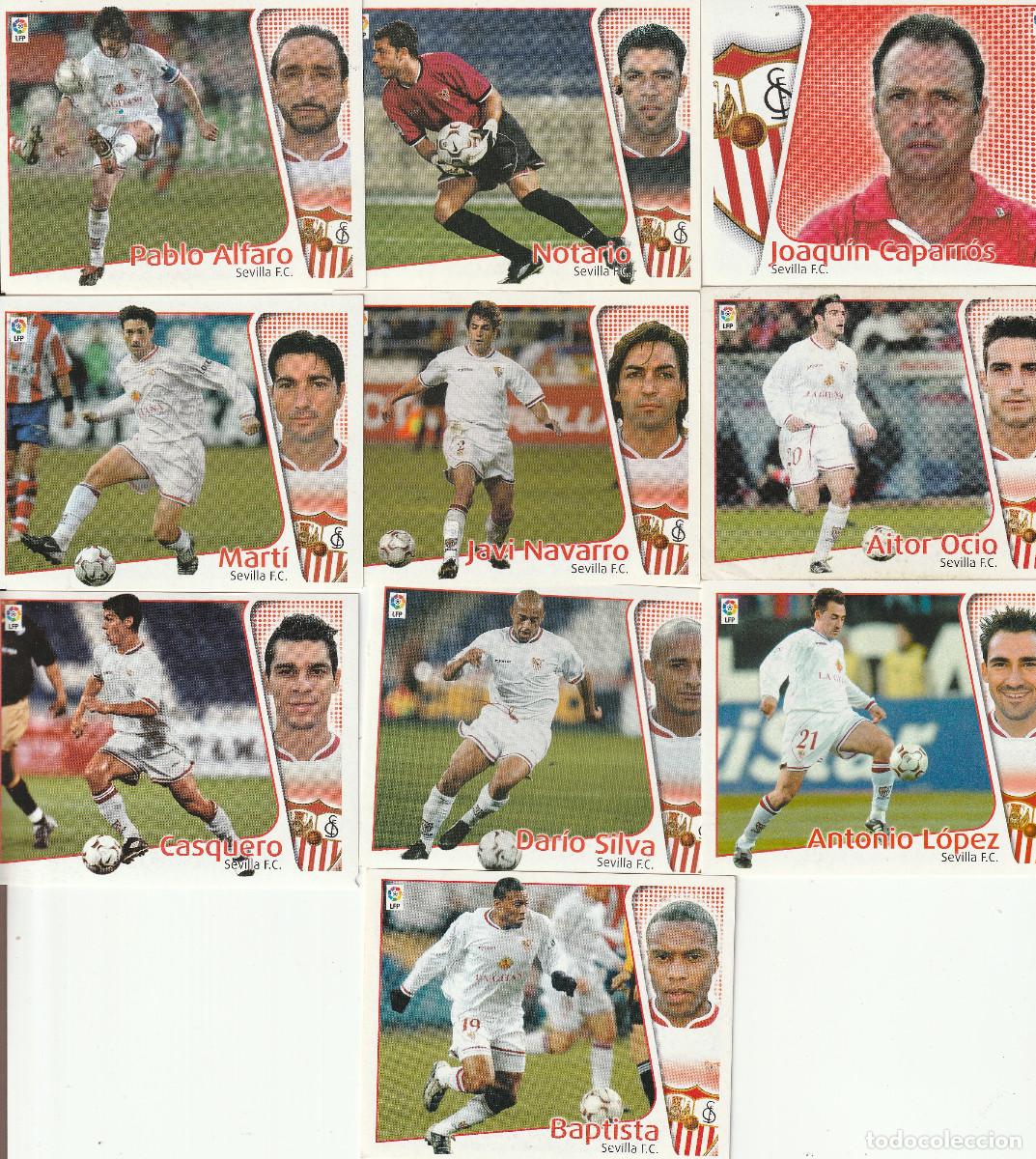 Figurine di Calcio: 10382 - 10 CROMO NUEVOS LIGA ESTE 04 05 SEVILLA, C.F.
