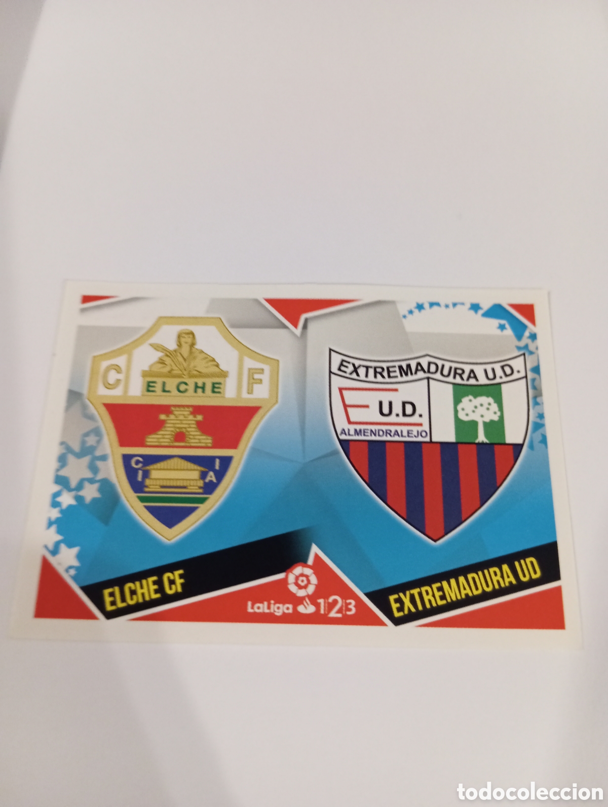 Cromos de Futebol: 4 Elche / Extremadura Escudos liga este 18-19 panini 2018 2019