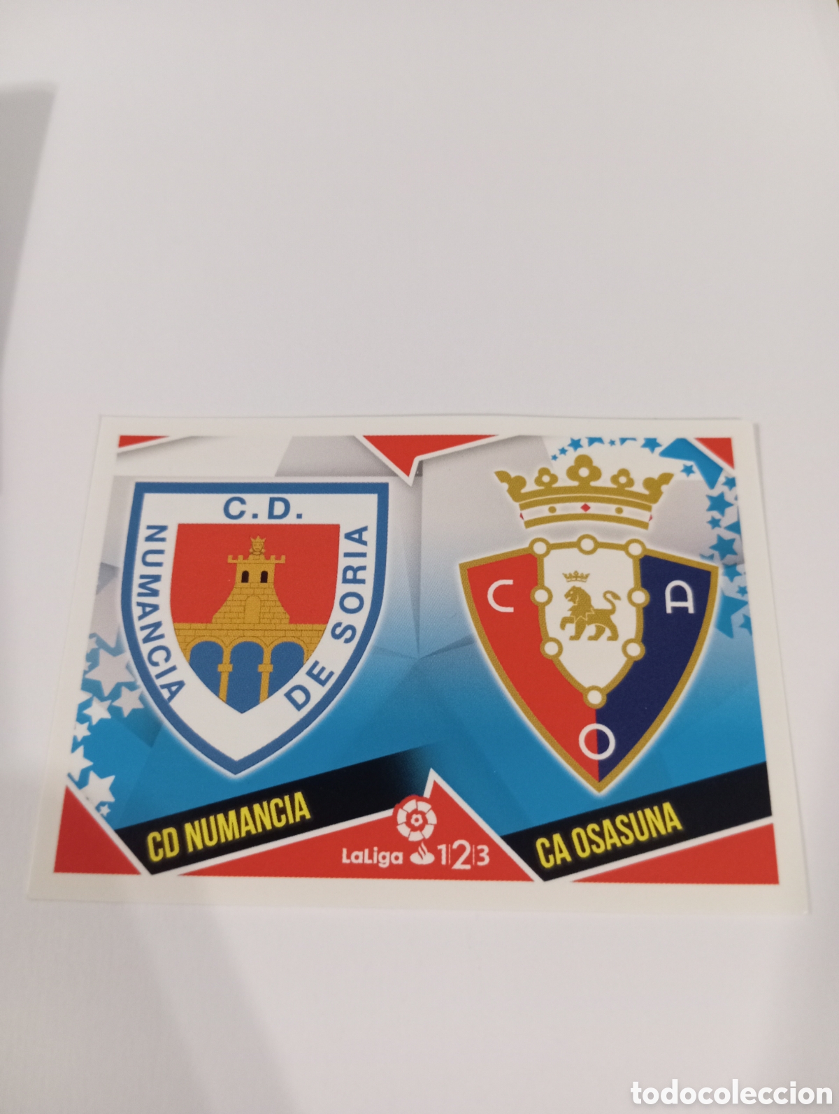Cromos de Futebol: 8 Numancia / Osasuna Escudos liga este 18-19 panini 2018 2019