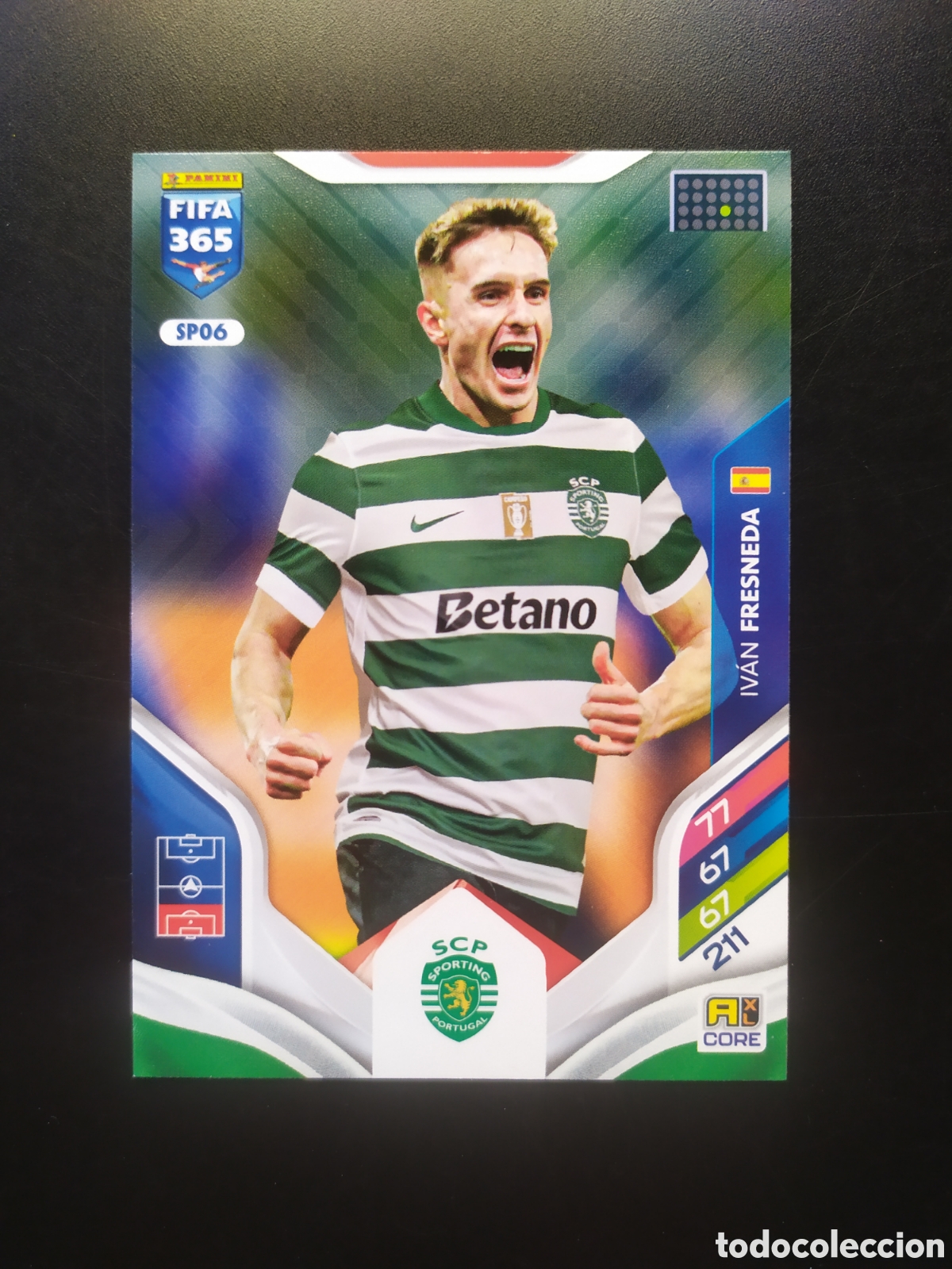 Cartes &agrave; collectionner de Football: FIFA 365 adrenalyn 2025 2026 25 26 panini Fresneda SPO6 Sporting Lisboa