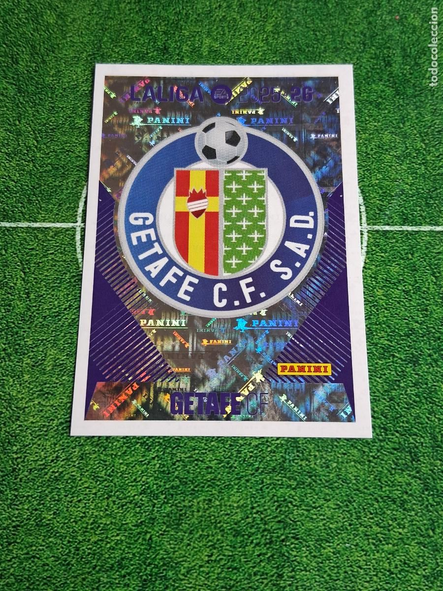 Figurine di Calcio: 1 ESCUDO GETAFE CROMOS LIGA ESTE FUTBOL PANINI 2025 2026 25 26