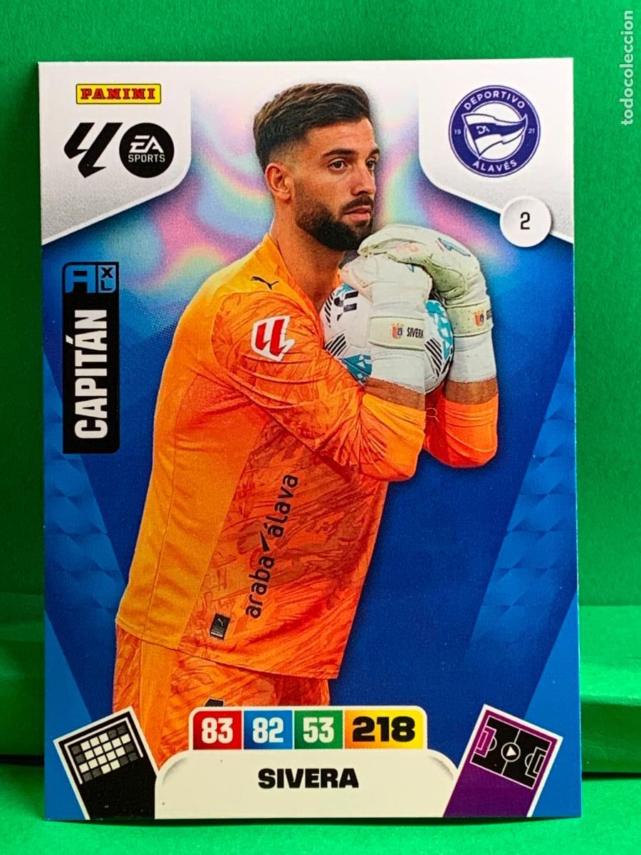 Figurine di Calcio: 2 Sivera Deportivo Alav&eacute;s Base card ADRENALYN XL LIGA 2025/2026 25 26 PANINI