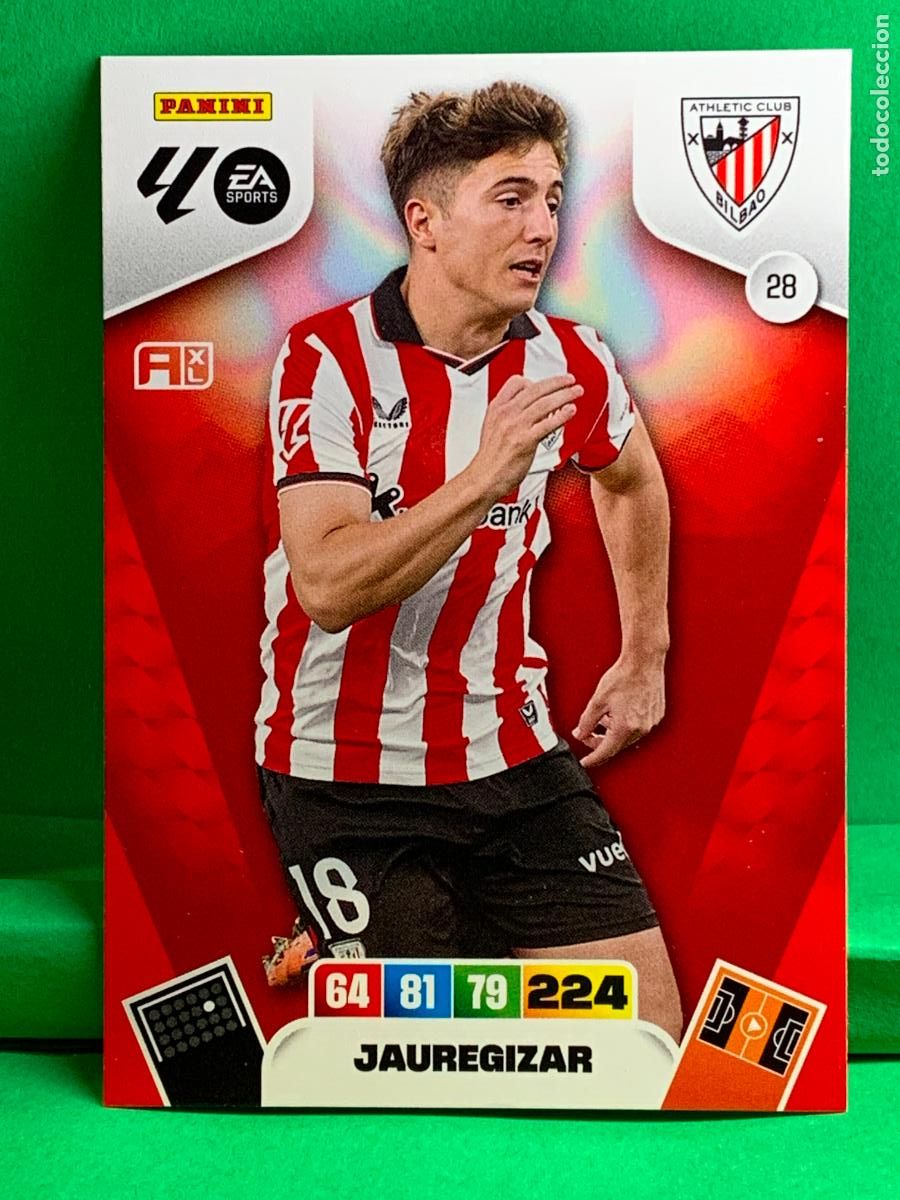 Fu&szlig;ball-Sticker: 28 Jauregizar Athletic Club Base card ADRENALYN XL LIGA 2025/2026 25 26 PANINI