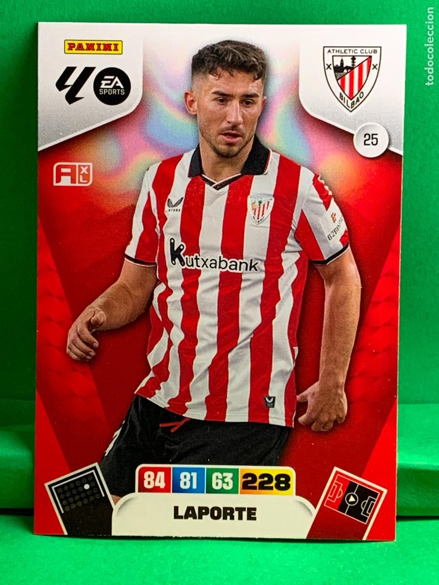 Fu&szlig;ball-Sticker: 25 Laporte Athletic Club Base card ADRENALYN XL LIGA 2025/2026 25 26 PANINI