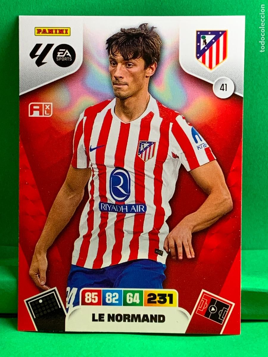 Fu&szlig;ball-Sticker: 41 Le Normand Atl&eacute;tico de Madrid Base card ADRENALYN XL LIGA 2025/2026 25 26 PANINI