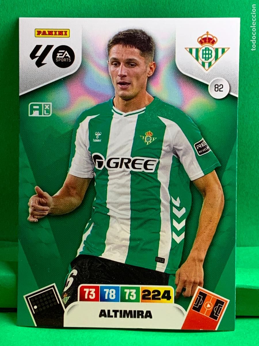 Cromos de F&uacute;tbol: 82 Altimira Real Betis Base card ADRENALYN XL LIGA 2025/2026 25 26 PANINI