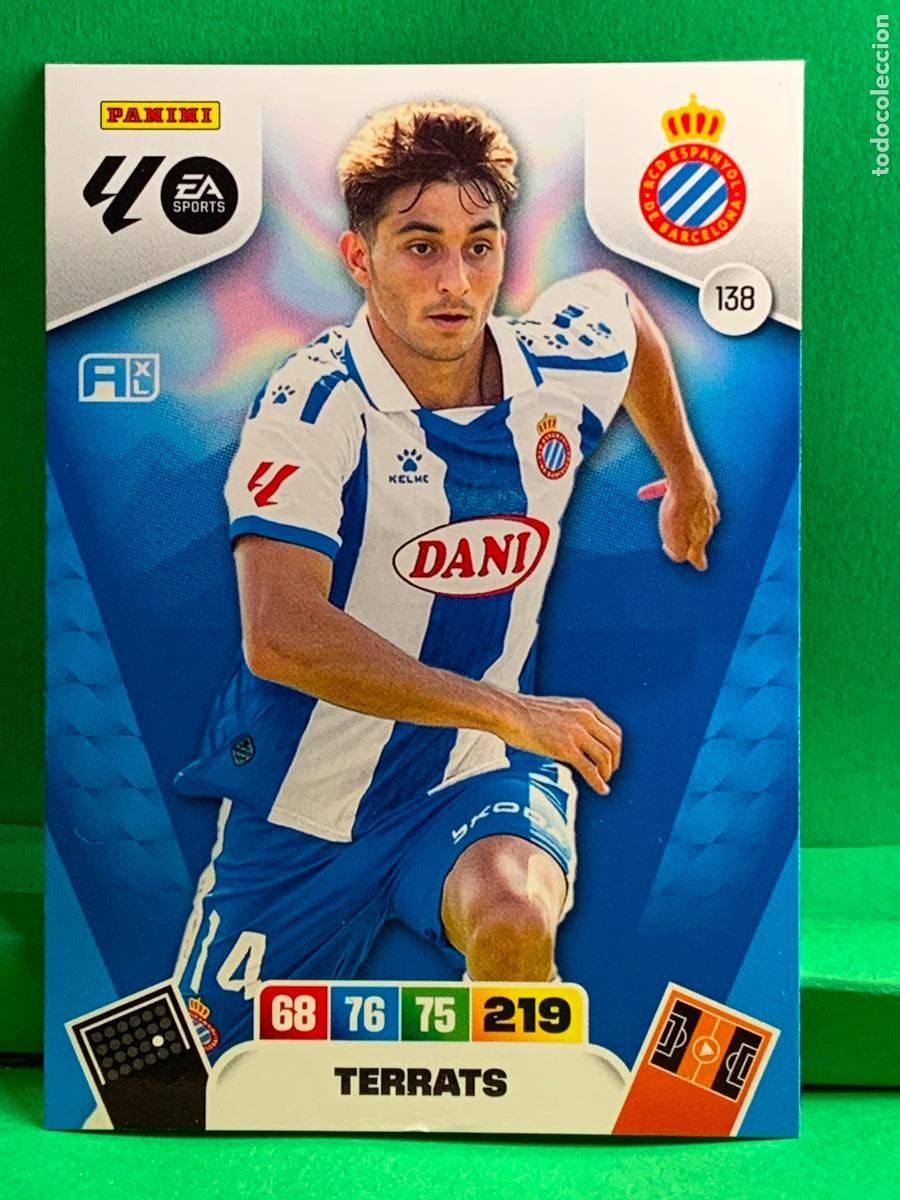 Cromos de f&uacute;tbol: 138 Terrats RCD Espanyol Base card ADRENALYN XL LIGA 2025/2026 25 26 PANINI