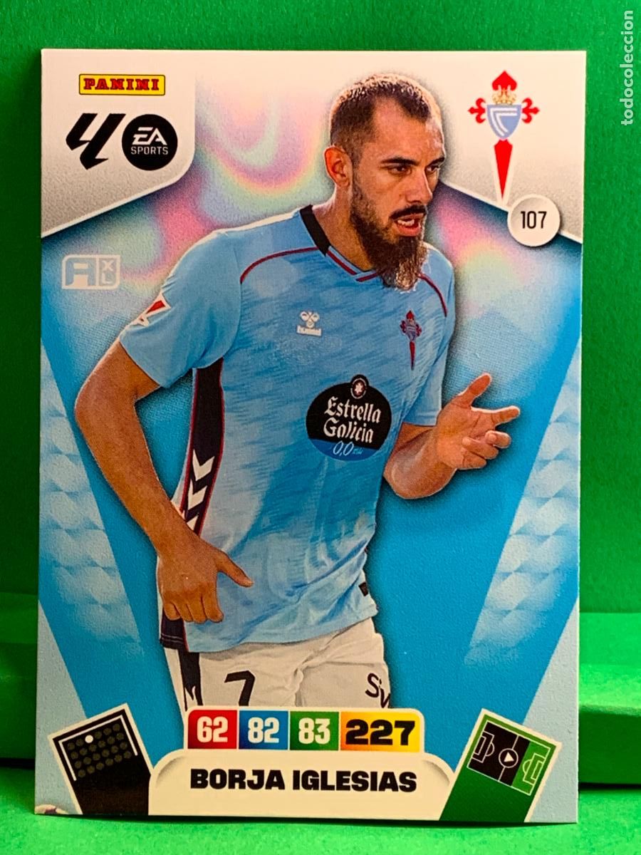 Fu&szlig;ball-Sticker: 107 Borja Iglesias RC Celta Base card ADRENALYN XL LIGA 2025/2026 25 26 PANINI