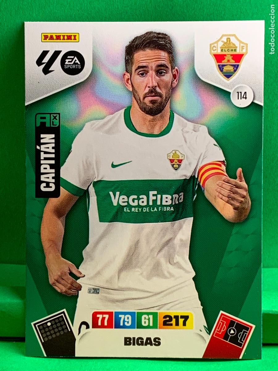 Cromos de Futebol: 114 Bigas Elche CF Base card ADRENALYN XL LIGA 2025/2026 25 26 PANINI