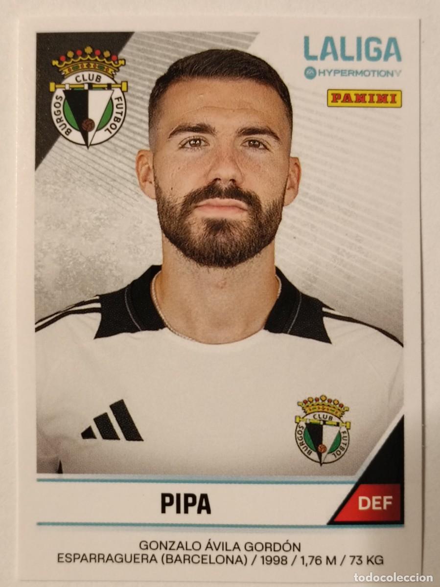 Cromos de f&uacute;tbol: #44B PIPA BURGOS C.F. LIGA HYPERMOTION 24/25 PANINI