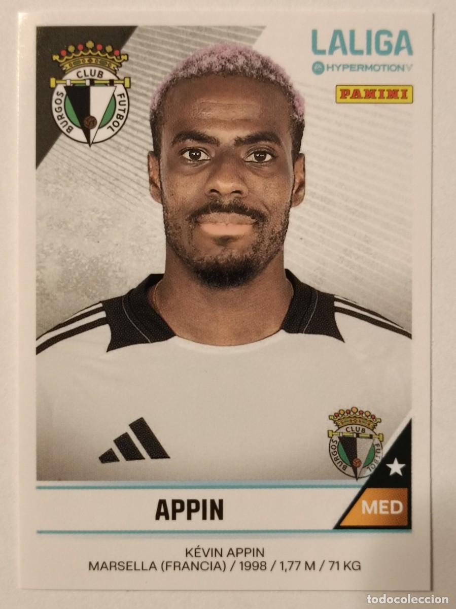 Cromos de Futebol: #49 APPIN BURGOS C.F. LIGA HYPERMOTION 24/25 PANINI