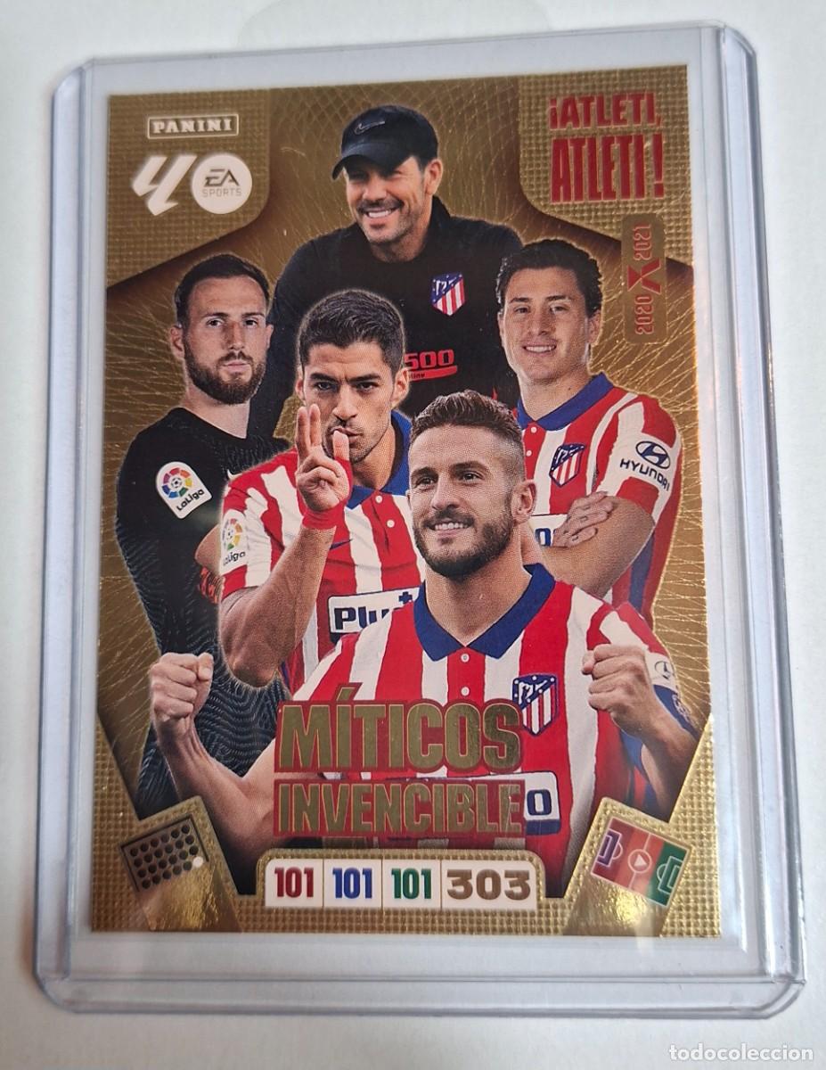 Cartes &agrave; collectionner de Football: ATLETI MITICOS INVENCIBLE---ADRENALYN XL 2025-2026-CODIGO SIN USAR-NUEVO PERFECTO
