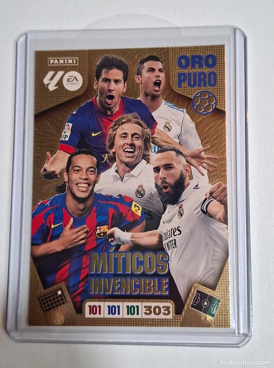 Cartes &agrave; collectionner de Football: ORO PURO MITICOS INVENCIBLE--ADRENALYN XL 2025-2026-CODIGO SIN USAR-NUEVO PERFECTO