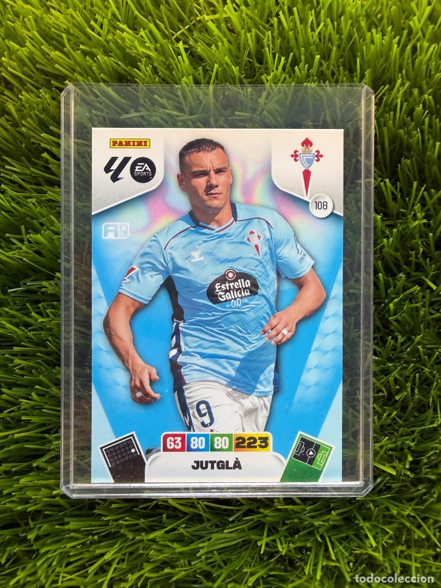 Cromos de f&uacute;tbol: N&ordm; 108 Jutgl&aacute; RC Celta Adrenalyn XL 25 26