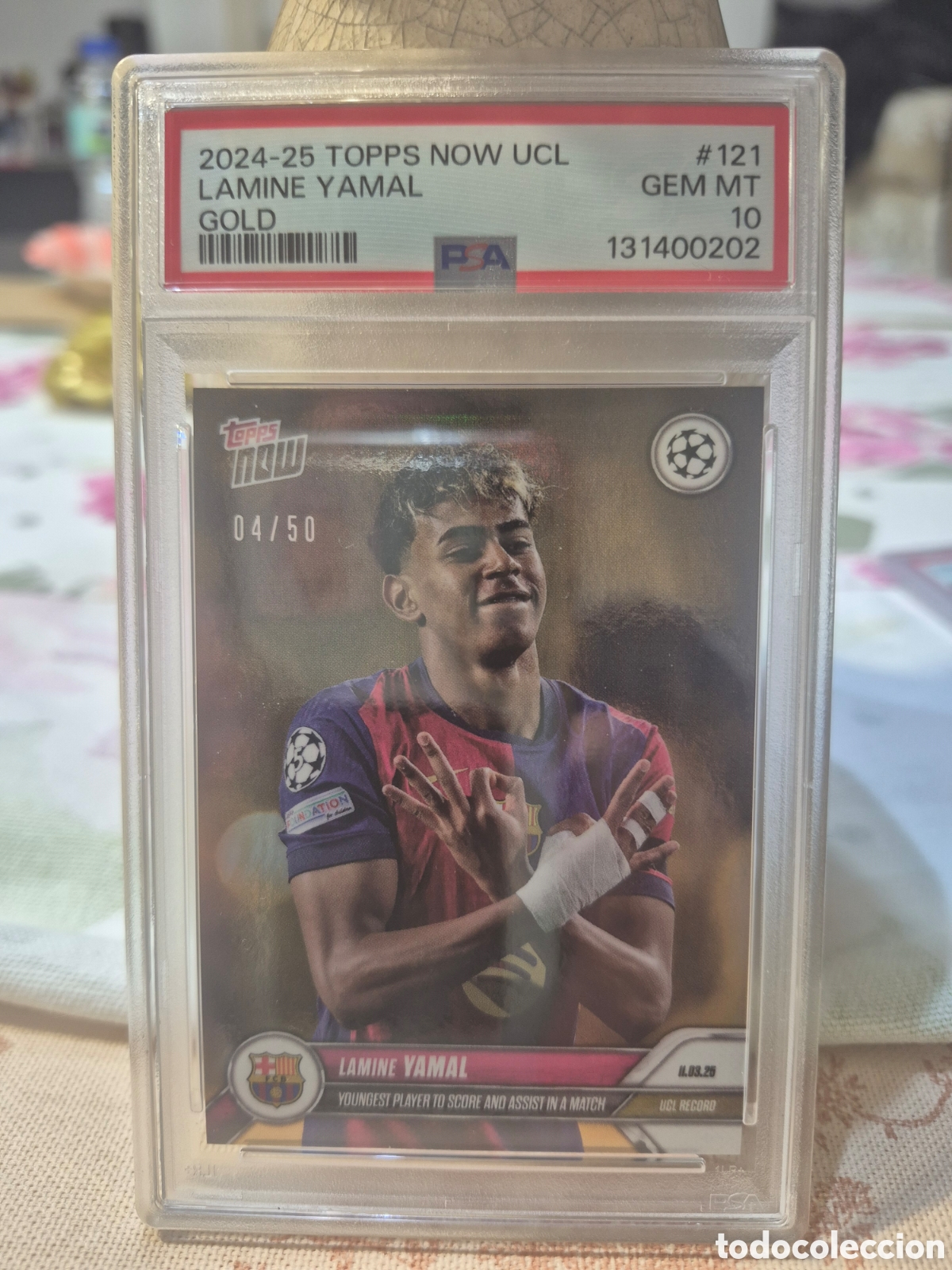 Cromos de F&uacute;tbol: Lamine Yamal fc Barcelona