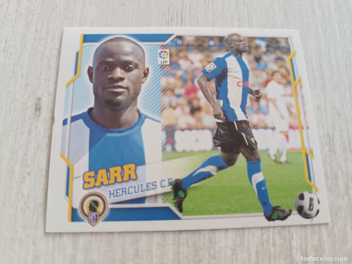 Fu&szlig;ball-Sticker: SARR FICHAJE 42 LIGA ESTE 2010 2011 10 11. NUNCA PEGADO