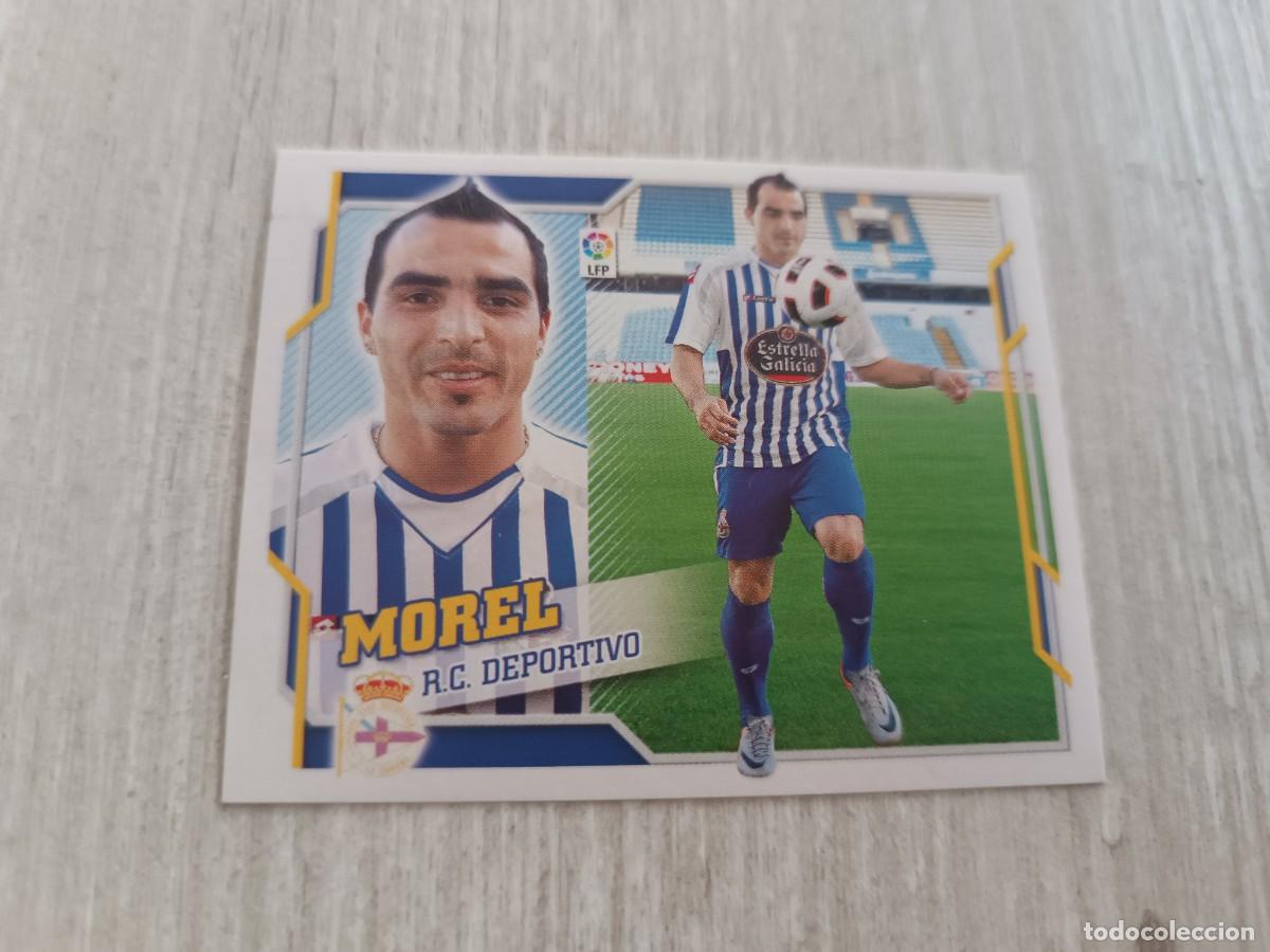 Cromos de f&uacute;tbol: MOREL FICHAJE 43 LIGA ESTE 2010 2011 10 11. NUNCA PEGADO