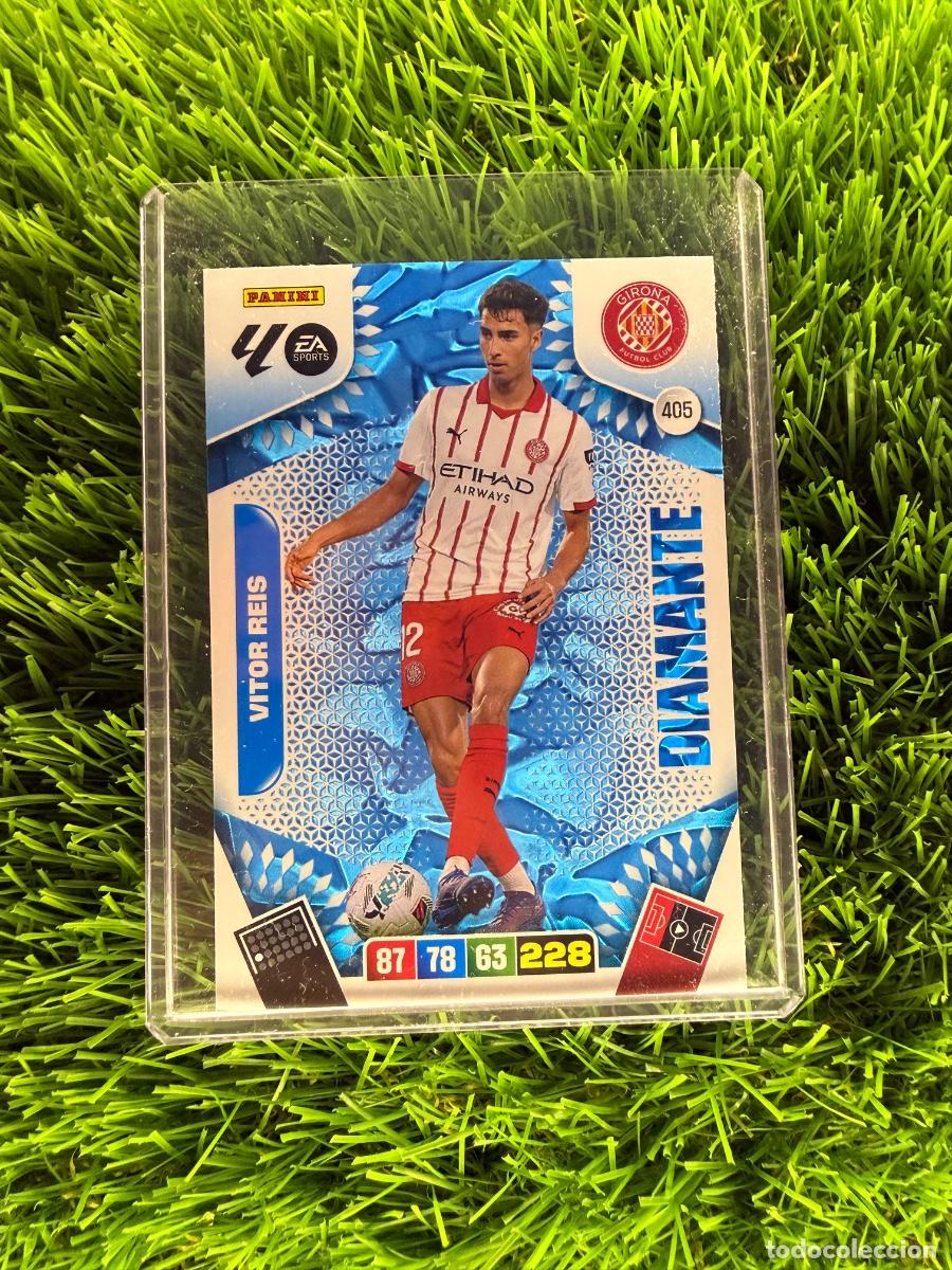 Fu&szlig;ball-Sticker: N&ordm; 405 Vitor Reis Diamante Girona FC Adrenalyn XL 25 26