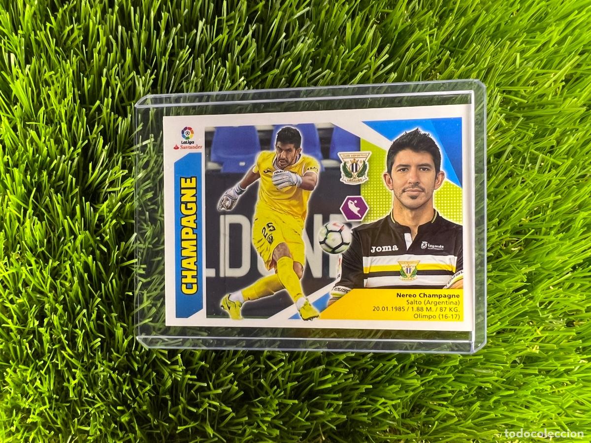 Cromos de f&uacute;tbol: N&ordm; 2BIS Champagne Coloca CD Legan&eacute;s Liga Este 17 18