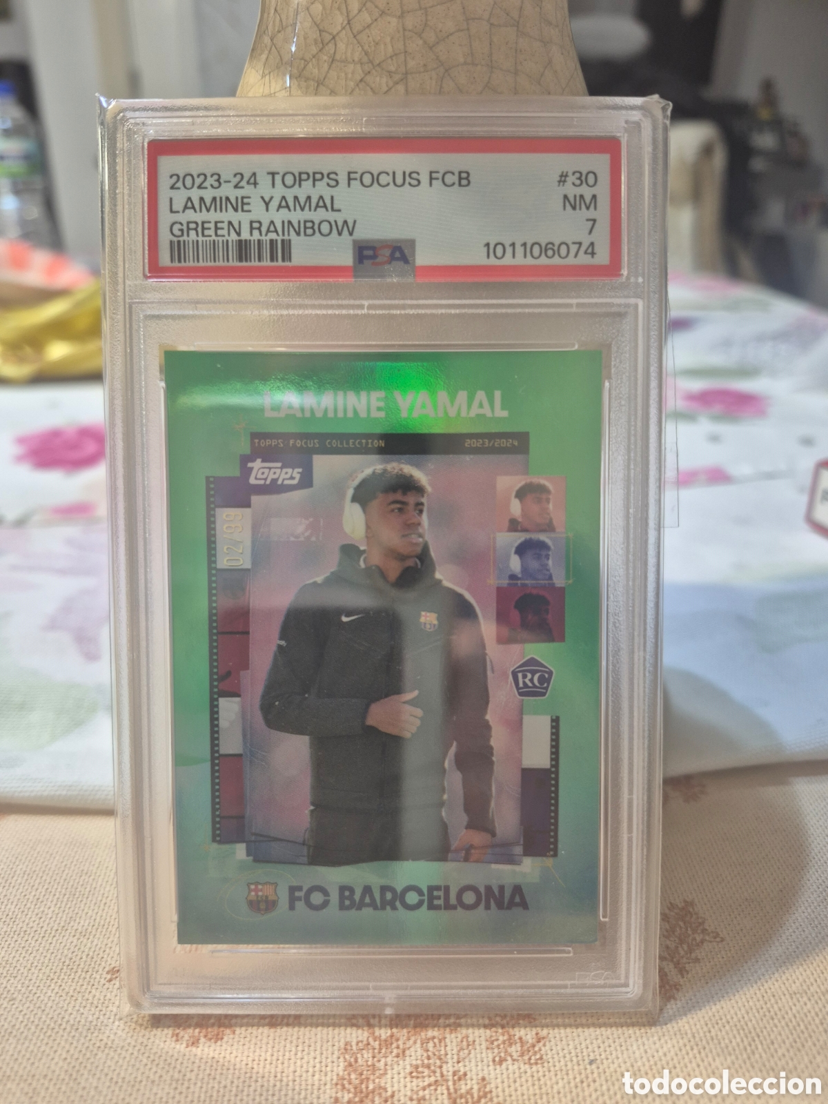 Cromos de F&uacute;tbol: Lamine Yamal fc Barcelona