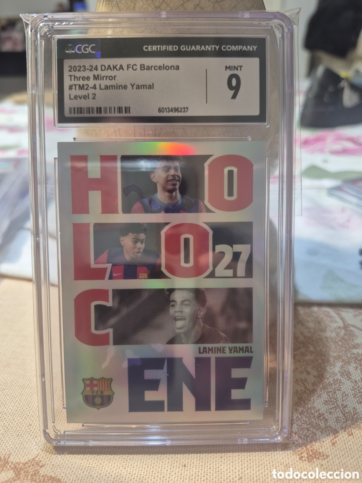 Cromos de F&uacute;tbol: Lamine yamal fc Barcelona