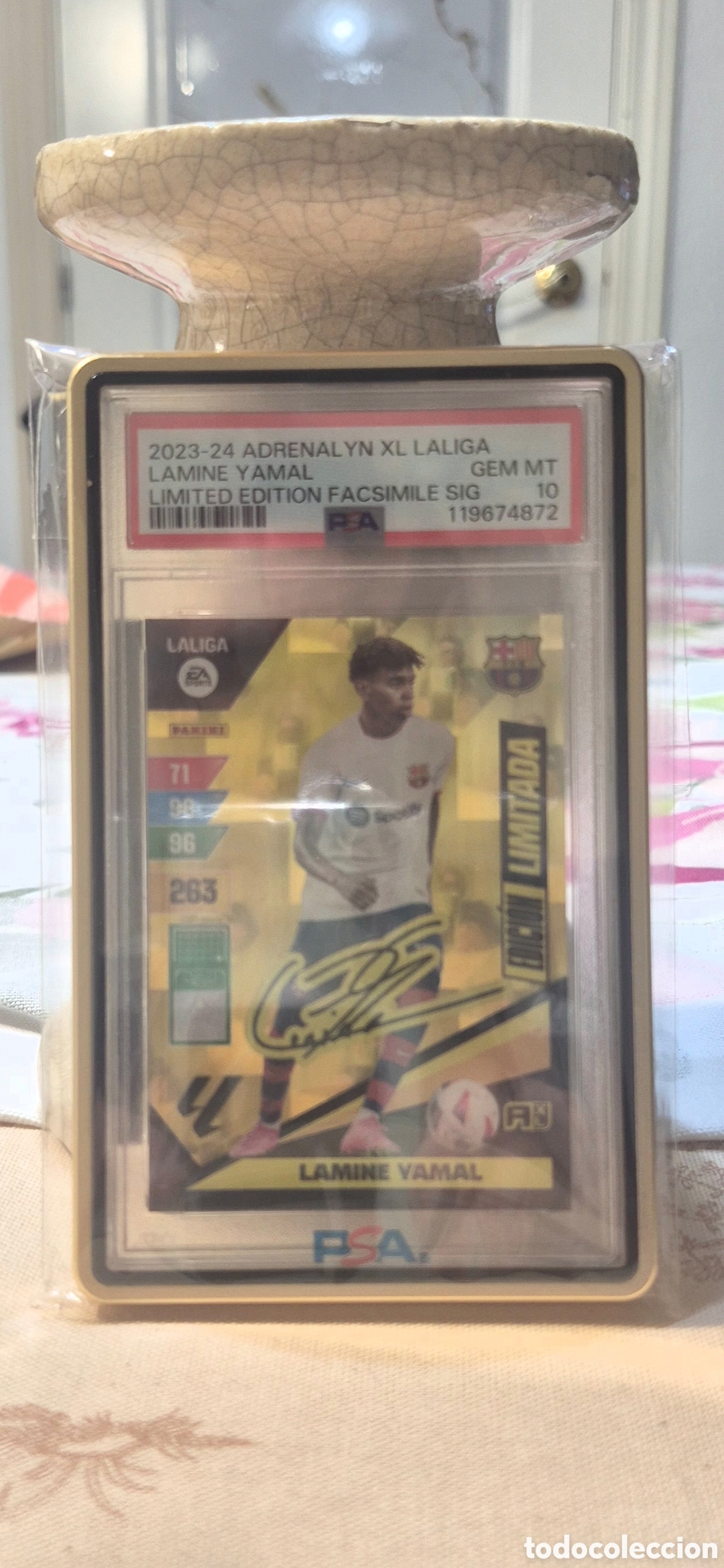 Cromos de F&uacute;tbol: Lamine yamal fc Barcelona