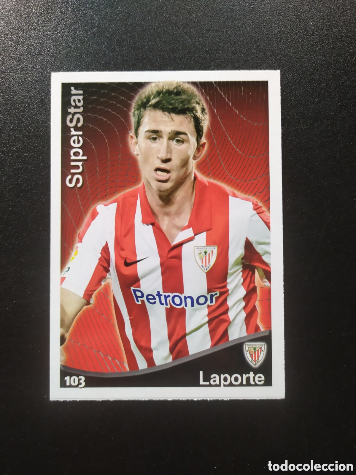 Figurine di Calcio: Mundicromo fichas Liga 2014 2015 14 15 Laporte superstar n&deg; 103 Athletic Bilbao