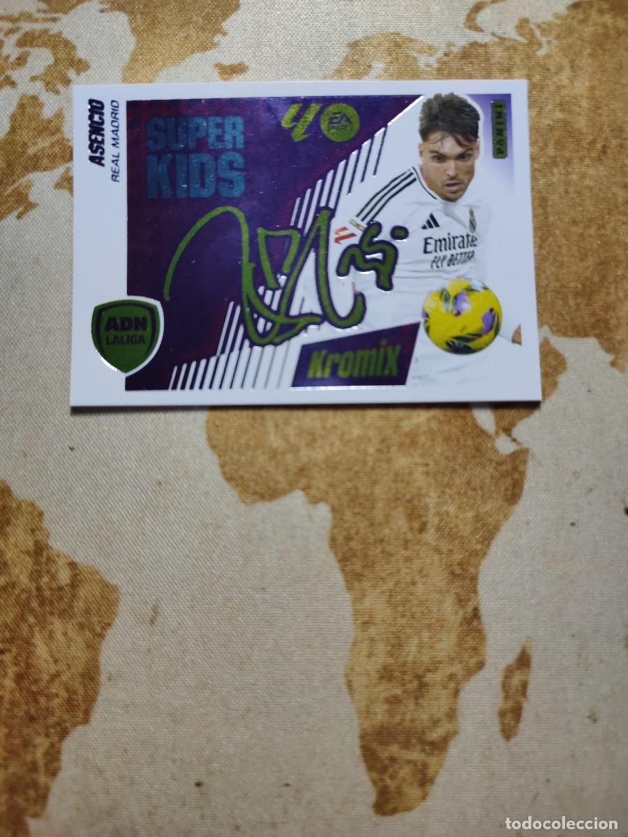 Cromos de F&uacute;tbol: Liga Este ADN KROMIX S&uacute;per Kids K1 ASENCIO 2025-26 25 26