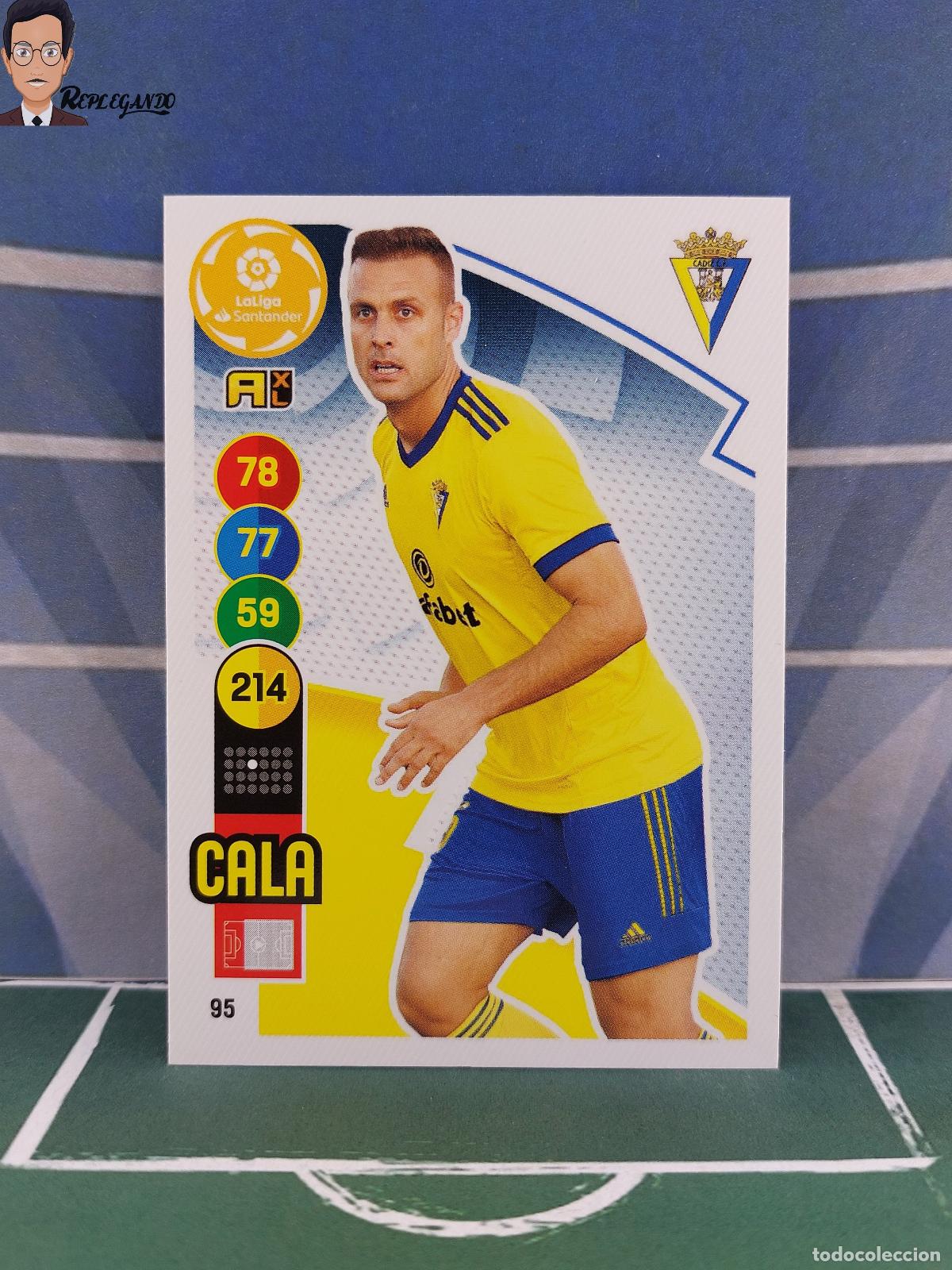 Fu&szlig;ball-Sticker: CALA N&ordm; 95 (C&Aacute;DIZ) ADRENALYN XL 2020 2021 PANINI 20 21 CARD LIGA TARJETA FICHA CROMO