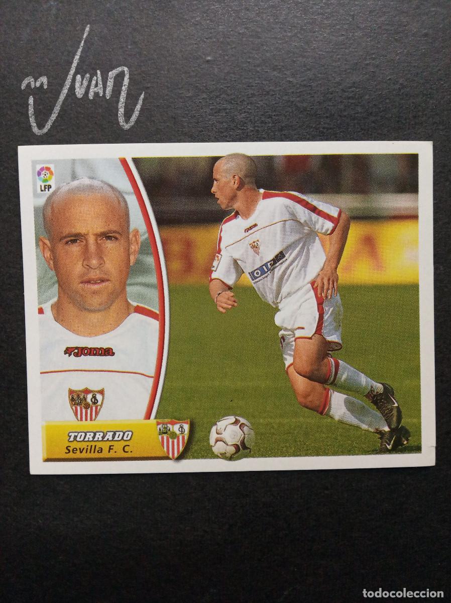Fu&szlig;ball-Sticker: BAJA TORRADO SEVILLA FC MEXICO ⚽ COLECCIONES ESTE &reg; 2003 2004 LIGA FUTBOL 03 04 SIN PEGAR NUNCA