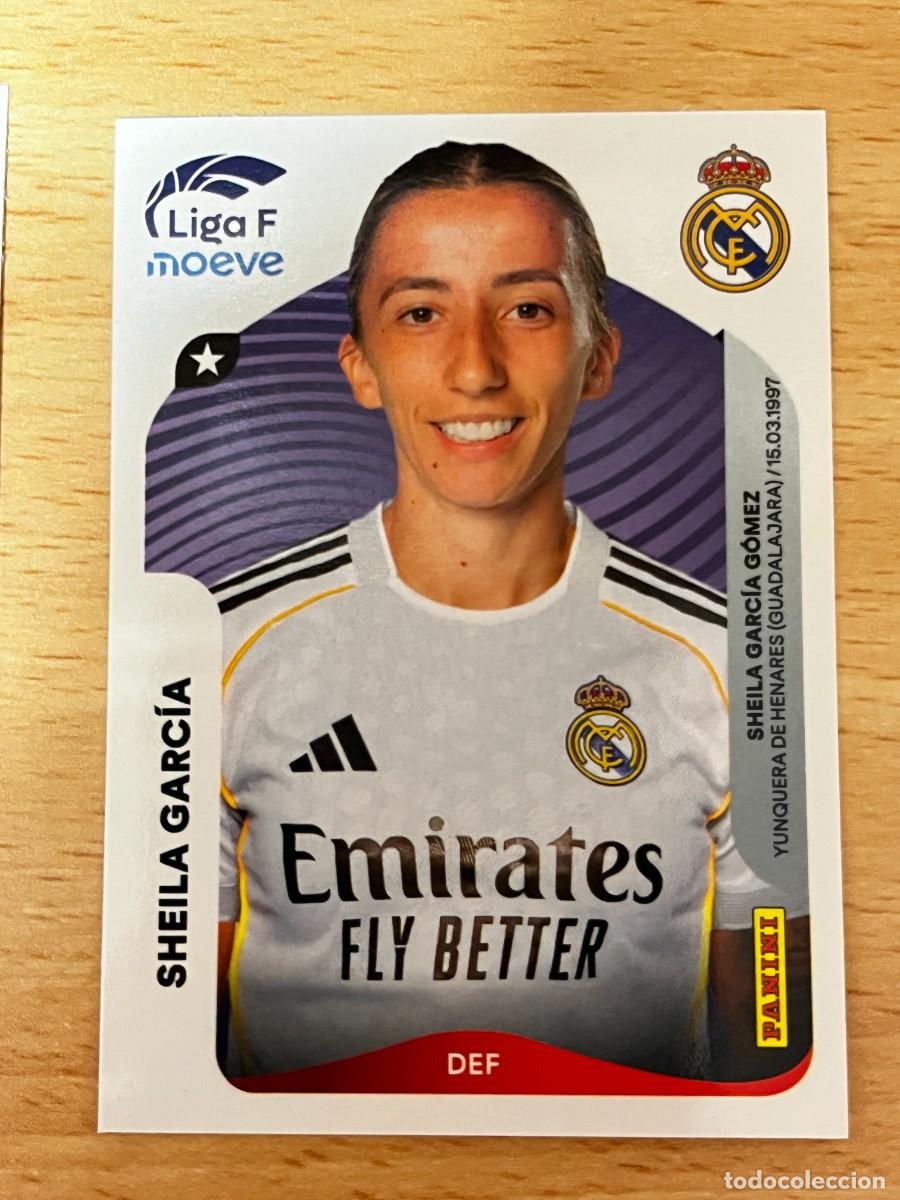 Cromos de Futebol: LIGA FEMENINA 2025 2026 25 26 PANINI N&ordm; 266A 266 A SHEILA GARCIA REAL MADRID