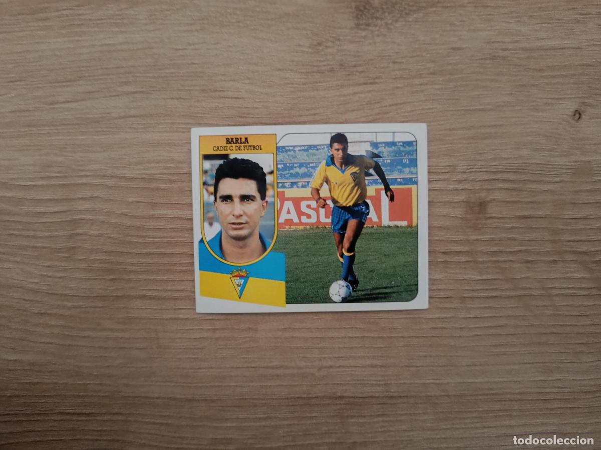 Fu&szlig;ball-Sticker: CROMO DE F&Uacute;TBOL LIGA ESTE BARLA CADIZ SIN PEGAR NUNCA PEGADO 91 92 1991 1992