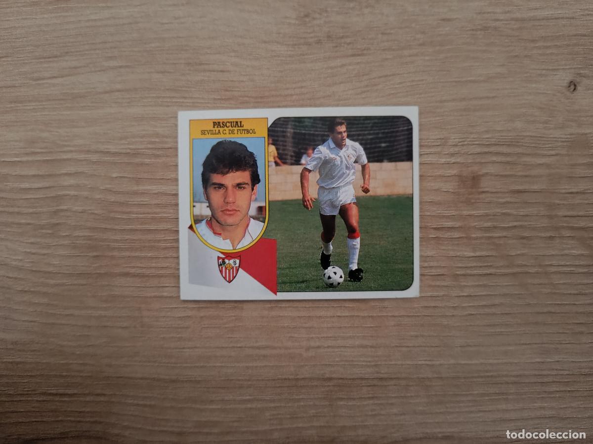 Cromos de Futebol: CROMO DE F&Uacute;TBOL LIGA ESTE PASCUAL SEVILLA SIN PEGAR NUNCA PEGADO 91 92 1991 1992