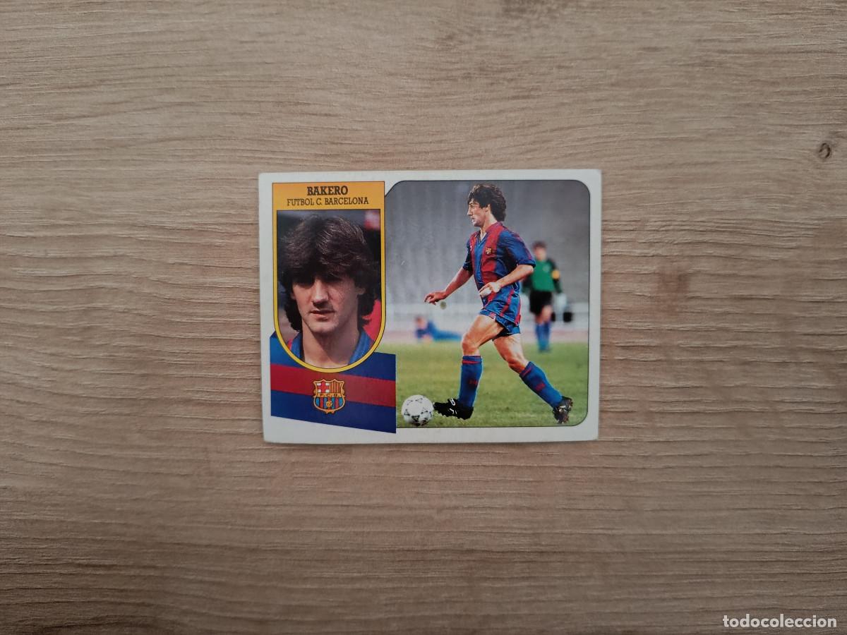 Cromos de F&uacute;tbol: CROMO DE F&Uacute;TBOL LIGA ESTE BAKERO BARCELONA SIN PEGAR NUNCA PEGADO 91 92 1991 1992