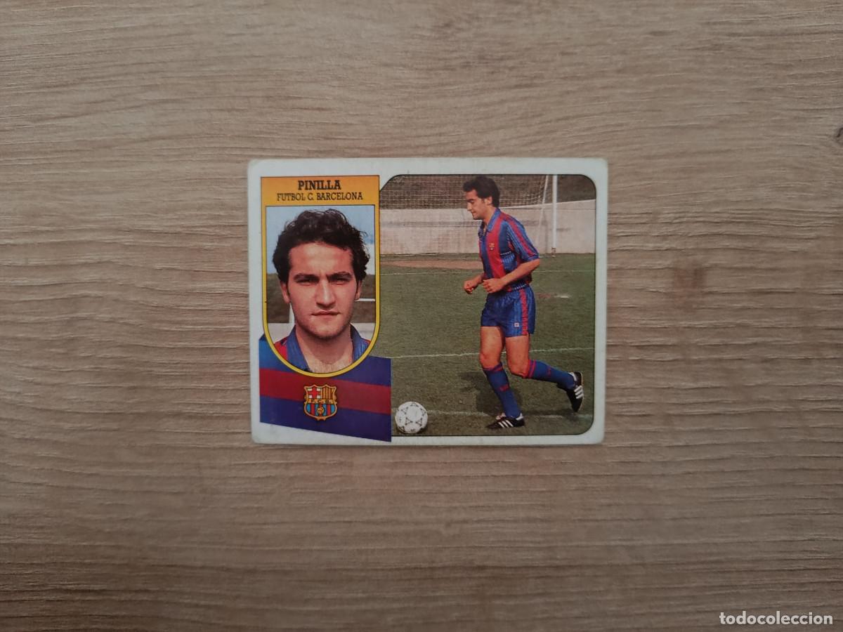 Cromos de F&uacute;tbol: CROMO DE F&Uacute;TBOL LIGA ESTE PINILLA BARCELONA SIN PEGAR NUNCA PEGADO 91 92 1991 1992