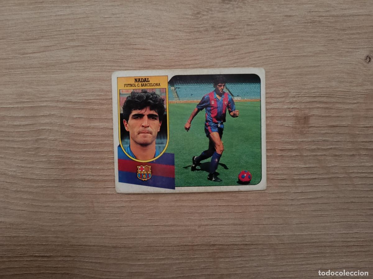 Cromos de F&uacute;tbol: CROMO DE F&Uacute;TBOL LIGA ESTE NADAL FICHAJE 1 BARCELONA SIN PEGAR NUNCA PEGADO 91 92 1991 1992