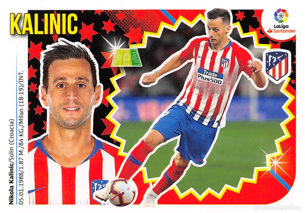 Fu&szlig;ball-Sticker: EDICIONES ESTE 18/19 2018/2019 FICHAJE 48 KALINIC (ATLETICO DE MADRID) SIN PEGAR
