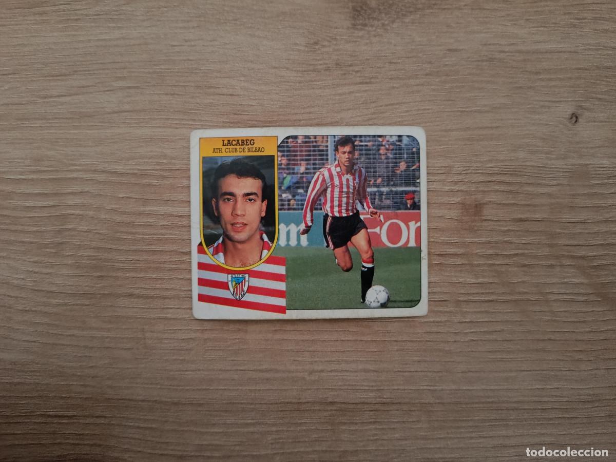 Fu&szlig;ball-Sticker: CROMO DE F&Uacute;TBOL LIGA ESTE LACABEG BILBAO SIN PEGAR NUNCA PEGADO 91 92 1991 1992