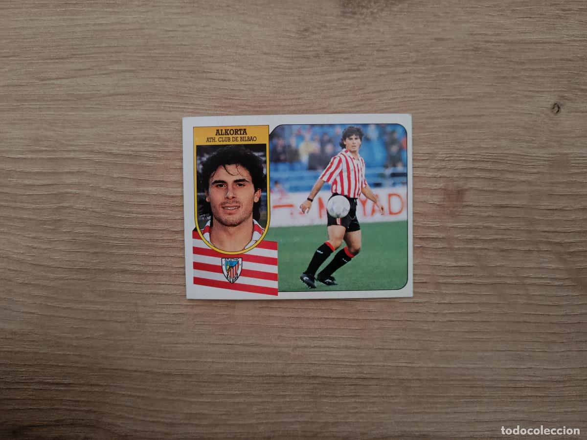Fu&szlig;ball-Sticker: CROMO DE F&Uacute;TBOL LIGA ESTE ALKORTA BILBAO SIN PEGAR NUNCA PEGADO 91 92 1991 1992