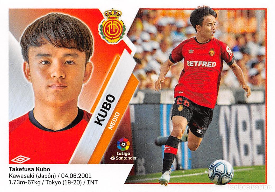 Cromos de Futebol: PANINI EDICIONES ESTE 19-20 2019-2020 - FICHAJE 63 KUBO (R.C.D. MALLORCA) SIN PEGAR