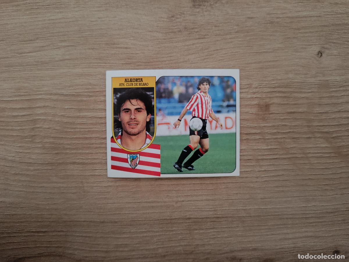 Fu&szlig;ball-Sticker: CROMO DE F&Uacute;TBOL LIGA ESTE ALKORTA BILBAO SIN PEGAR NUNCA PEGADO 91 92 1991 1992