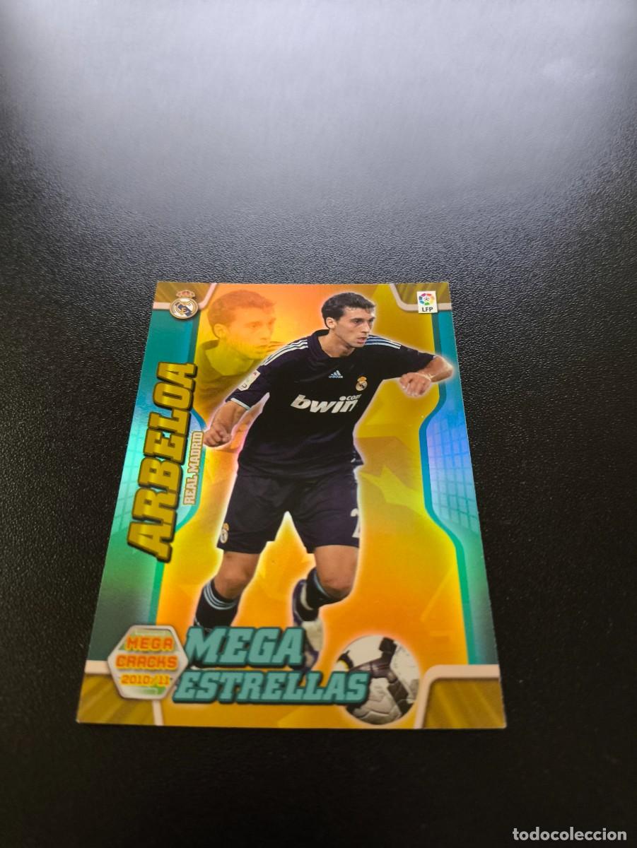 Figurine di Calcio: 370 ARBELOA REAL MADRID MEGA ESTRELLAS MEGACRACKS PANINI ALBUM LIGA 2010 2011 10 11 NO ESTE