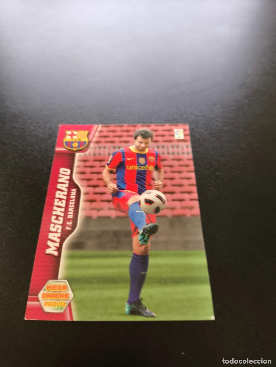 Figurine di Calcio: 495 MASCHERANO BARCELONA NUEVO FICHAJE MEGACRACKS PANINI ALBUM LIGA 2010 2011 10 11 NO ESTE