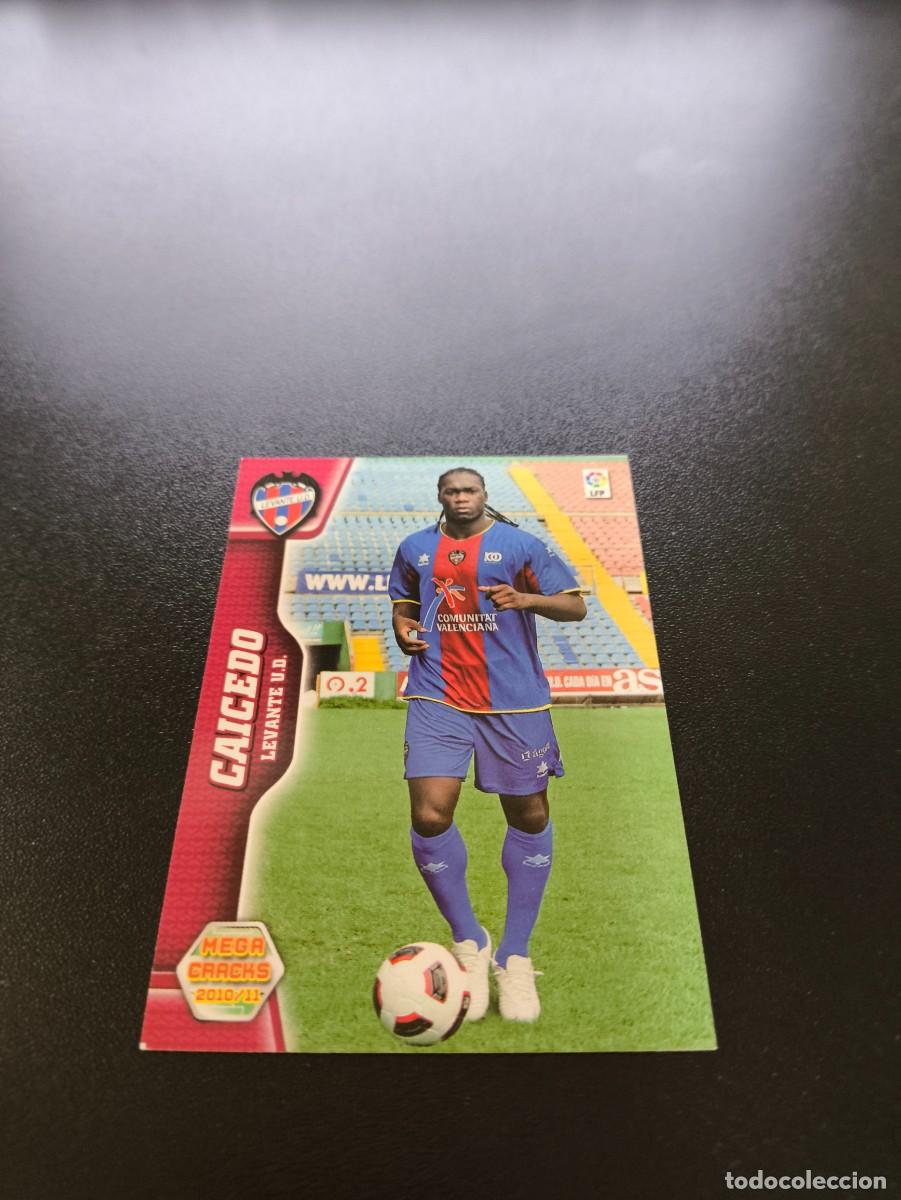 Cromos de Futebol: 503 CAICEDO LEVANTE NUEVO FICHAJE MEGACRACKS PANINI ALBUM LIGA 2010 2011 10 11 NO ESTE