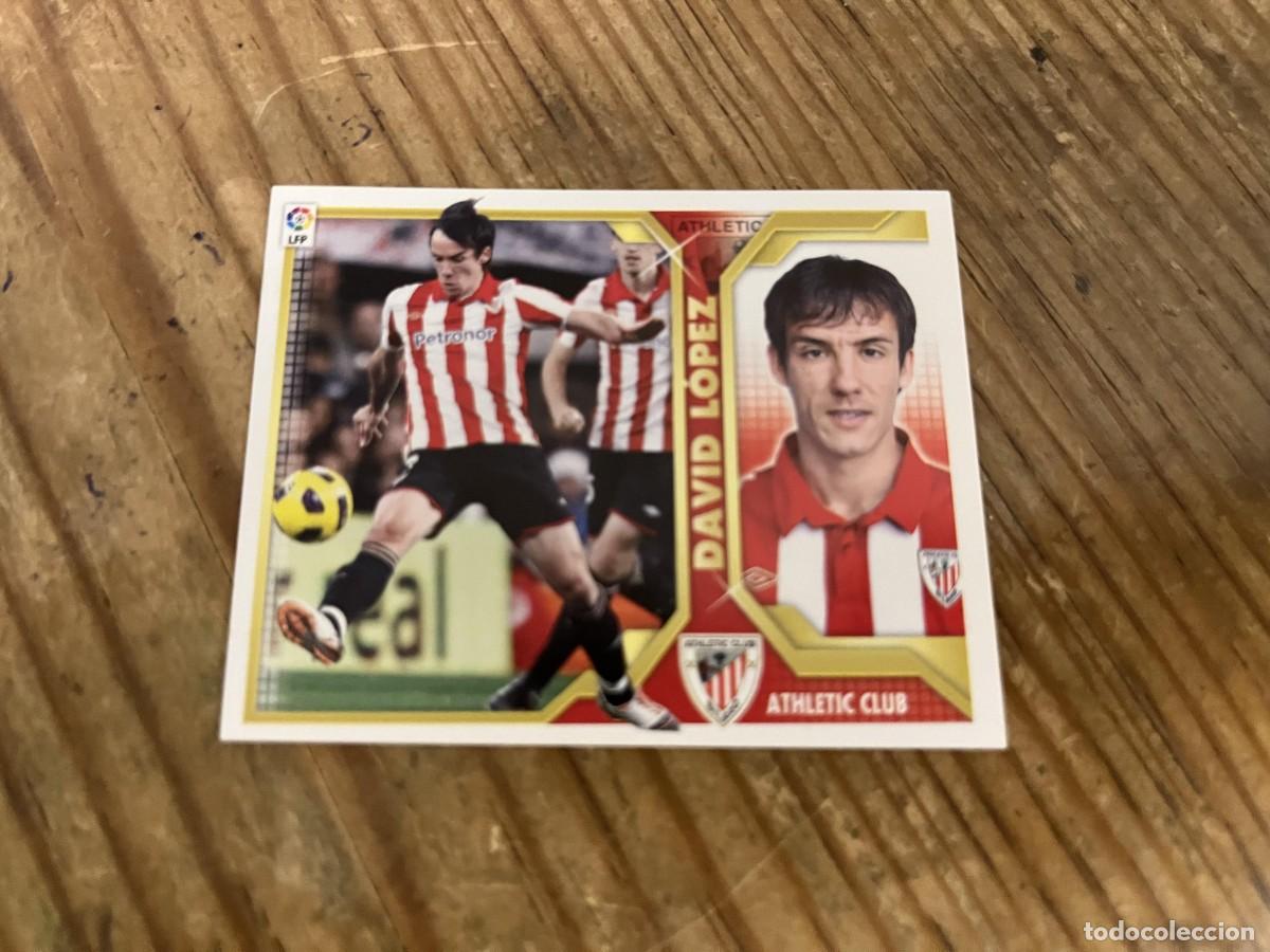 Fu&szlig;ball-Sticker: CROMO SIN PEGAR NUNCA PEGADO ALBUM LIGA ESTE 11 12 2011 2012 DAVID LOPEZ # 10B ATHLETIC CLUB BILBAO