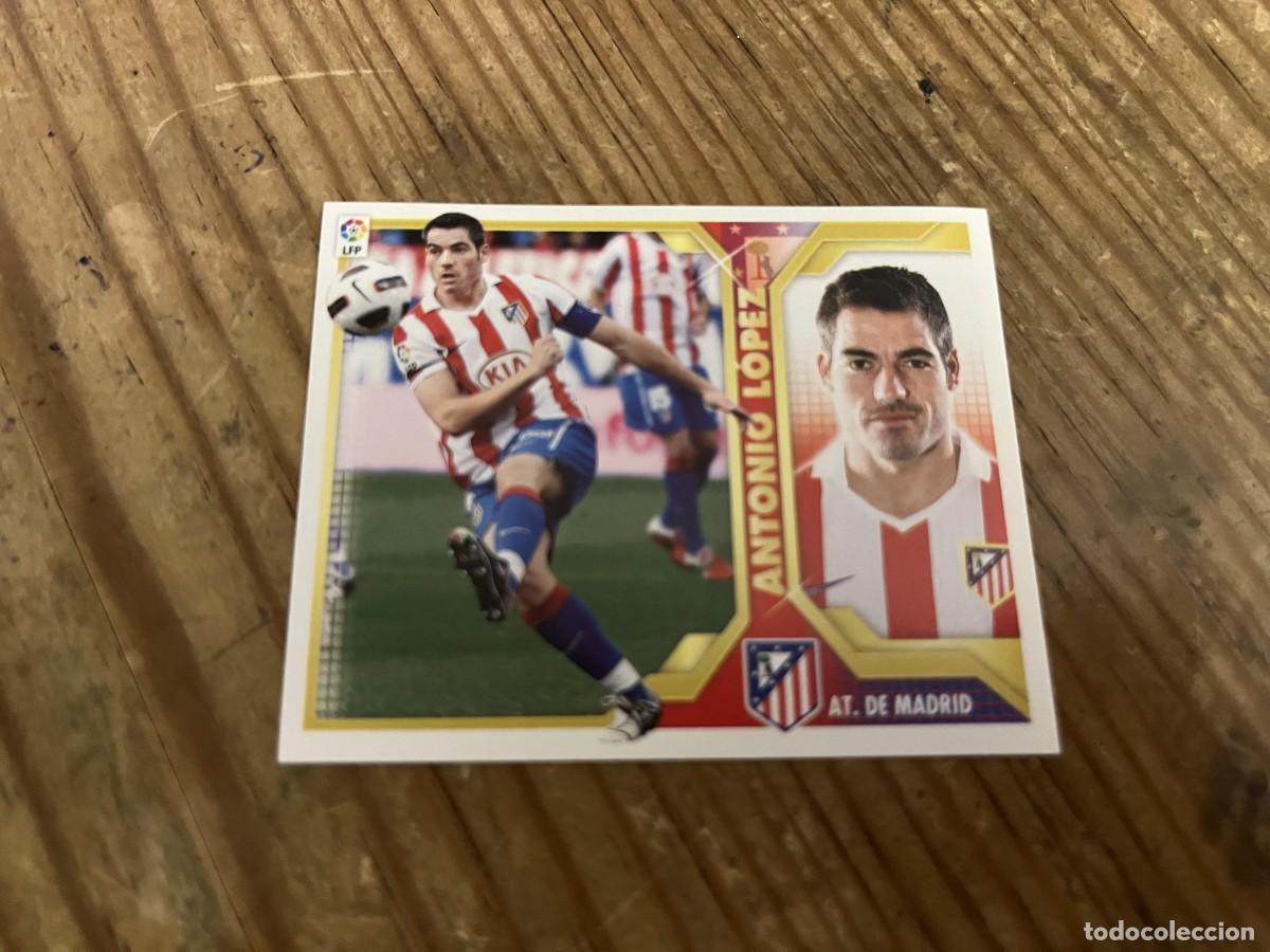 Cromos de f&uacute;tbol: CROMO SIN PEGAR NUNCA PEGADO ALBUM LIGA ESTE 11 12 2011 2012 ATLETICO MADRID # 7 ANTONIO LOPEZ