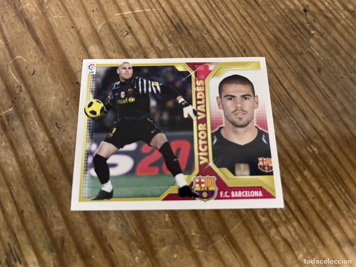 Fu&szlig;ball-Sticker: CROMO SIN PEGAR NUNCA PEGADO ALBUM LIGA ESTE 11 12 2011 2012 BARCELONA # 1 VICTOR VALDES