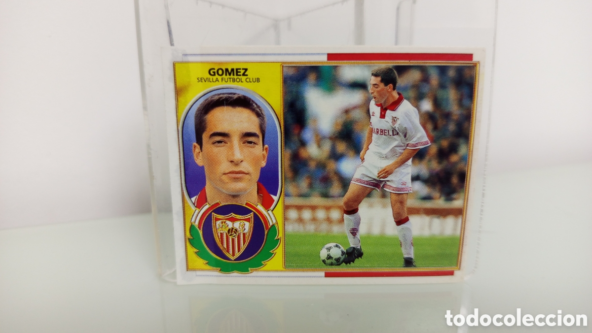 Cromos de F&uacute;tbol: ❇️ CROMO STICKER ⚽ G&Oacute;MEZ SEVILLA 96 97 1996 1997 ESTE DESPEGADO LATERAL (VER) ❇️